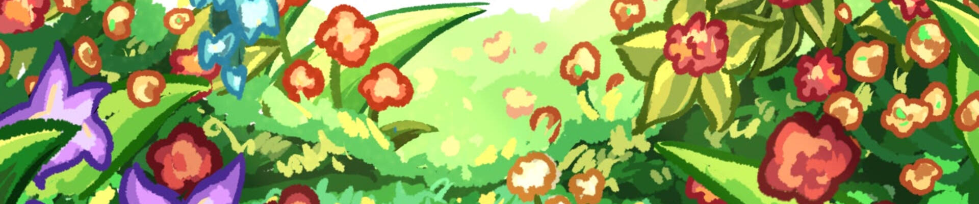A bed of flowers